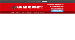 Desktop Screenshot of barrytyreautocentre.co.uk